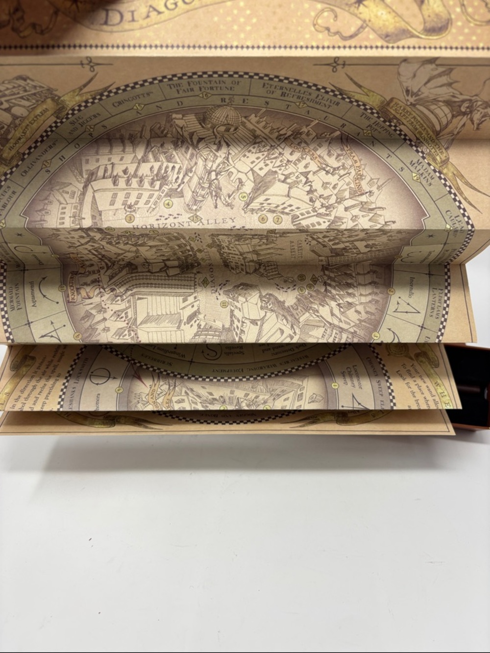 Hogsmeade Wand with Box Brown wizarding world of Harry Potter universal studios - Picture 3 of 6